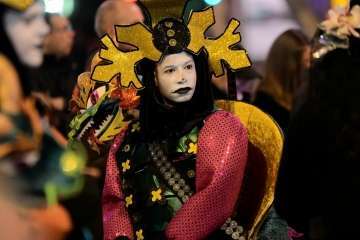 Entierro de la sardina en la capital grancanaria (Foto Lpcarnaval)