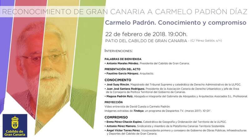 Cartel del acto (Foto TA)