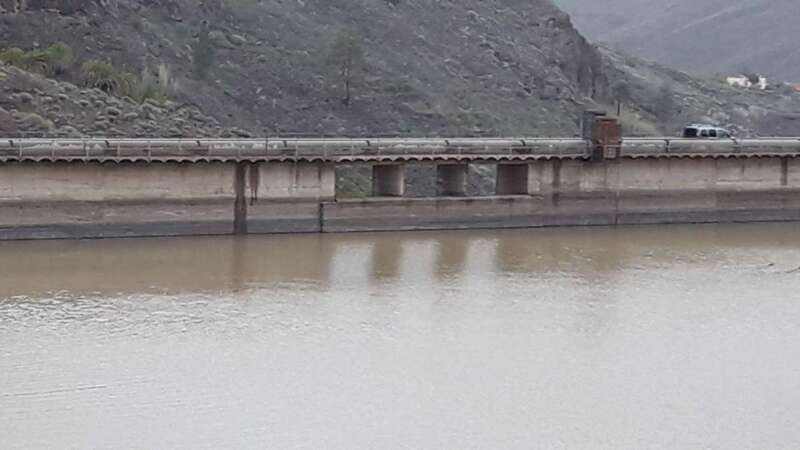 La presa de Gambuesa, con 823.000 litros recogidos, llega al 87 % de su capacidad (Foto TA)