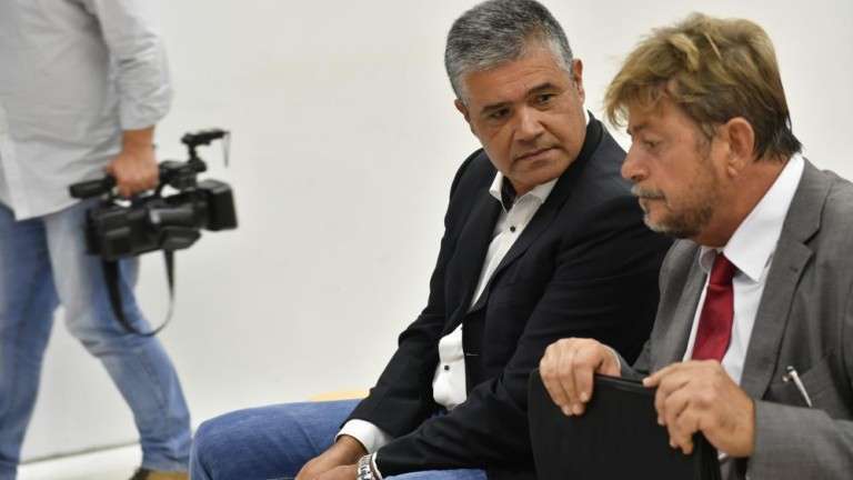 Francisco González y Domingo Arias, en el juicio celebrado en octubre (Foto Canarias7)