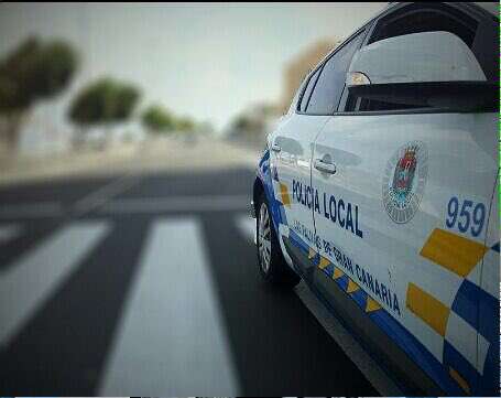 Imagen de archivo de un vehículo de la Policía Local de Las Palmas de GC (Foto TA)