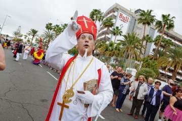 Coso carnavalero del sur grancanario de 2018  (Foto TA y Antonio Alí)