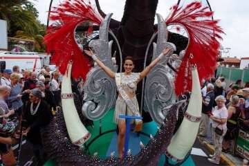 Coso carnavalero del sur grancanario de 2018  (Foto TA y Antonio Alí)