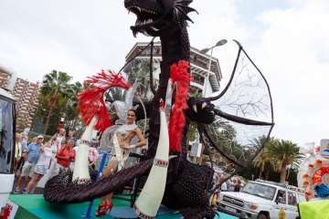 Coso carnavalero del sur grancanario de 2018  (Foto TA y Antonio Alí)