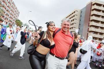 Coso carnavalero del sur grancanario de 2018  (Foto TA y Antonio Alí)