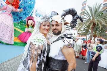 Coso carnavalero del sur grancanario de 2018  (Foto TA y Antonio Alí)