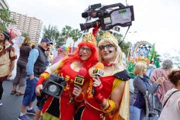 Coso carnavalero del sur grancanario de 2018  (Foto TA y Antonio Alí)