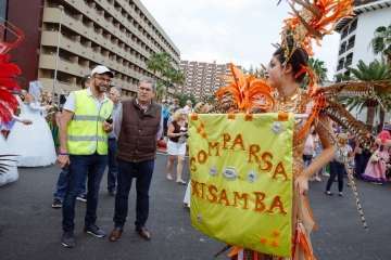 Coso carnavalero del sur grancanario de 2018  (Foto TA y Antonio Alí)