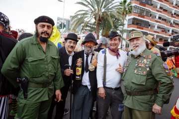 Coso carnavalero del sur grancanario de 2018  (Foto TA y Antonio Alí)