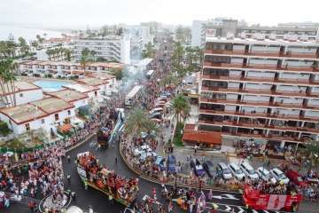 Coso carnavalero del sur grancanario de 2018  (Foto TA y Antonio Alí)