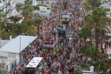 Coso carnavalero del sur grancanario de 2018  (Foto TA y Antonio Alí)