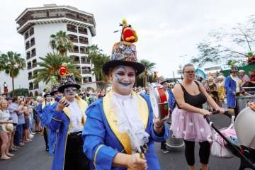 Coso carnavalero del sur grancanario de 2018  (Foto TA y Antonio Alí)