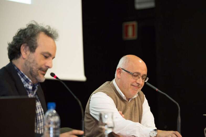 Antonio Morales, en una reciente conferencia (Foto TA)