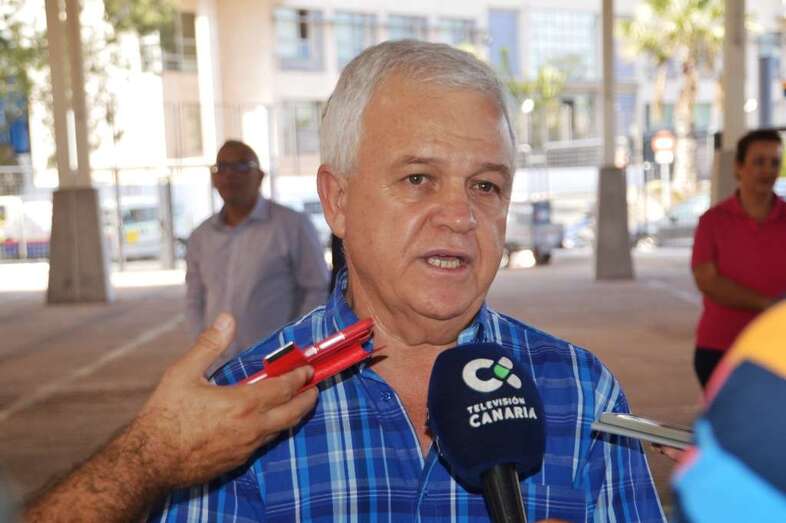 Carmelo Ramírez, consejero de Solidaridad Internacional del Cabildo de Gran Canaria (Foto TA)