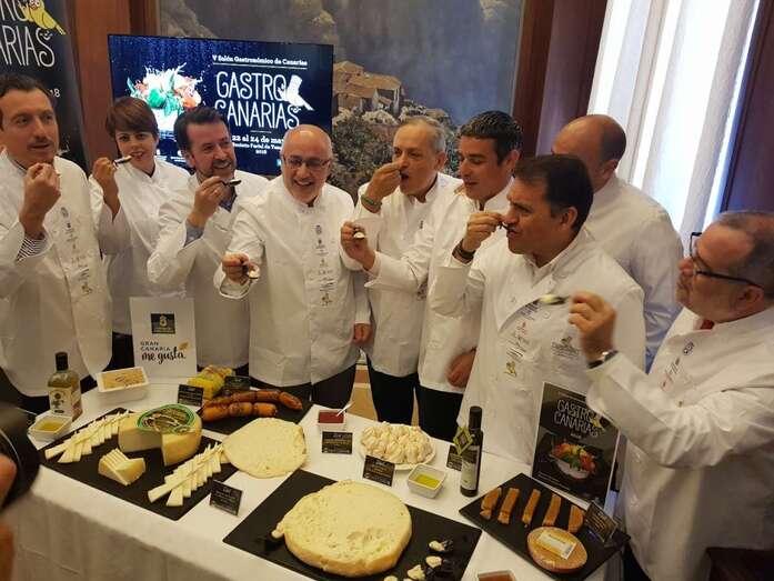 Imagen de la presentación de GastroCanarias 2018 (Foto TA)