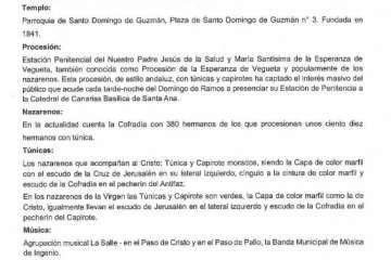 La capital presenta su Semana Santa (Foto Acfi Press y TA)