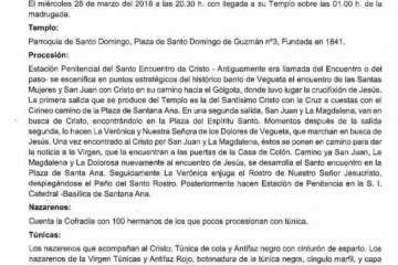 La capital presenta su Semana Santa (Foto Acfi Press y TA)