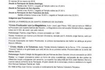 La capital presenta su Semana Santa (Foto Acfi Press y TA)