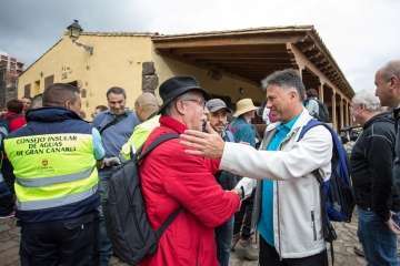 Recorrido por el Barranco del Guiniguada para mostrar algunas de sus riquezas hidráulicas (Foto TA)