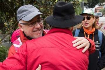 Recorrido por el Barranco del Guiniguada para mostrar algunas de sus riquezas hidráulicas (Foto TA)