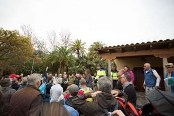 Recorrido por el Barranco del Guiniguada para mostrar algunas de sus riquezas hidráulicas (Foto TA)