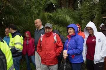 Recorrido por el Barranco del Guiniguada para mostrar algunas de sus riquezas hidráulicas (Foto TA)