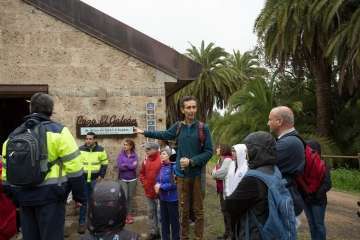 Recorrido por el Barranco del Guiniguada para mostrar algunas de sus riquezas hidráulicas (Foto TA)