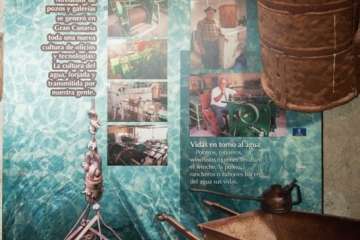 Recorrido por el Barranco del Guiniguada para mostrar algunas de sus riquezas hidráulicas (Foto TA)