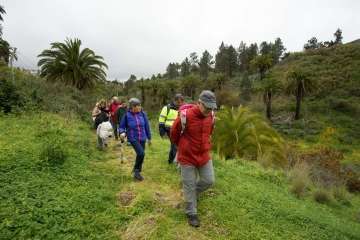 Recorrido por el Barranco del Guiniguada para mostrar algunas de sus riquezas hidráulicas (Foto TA)