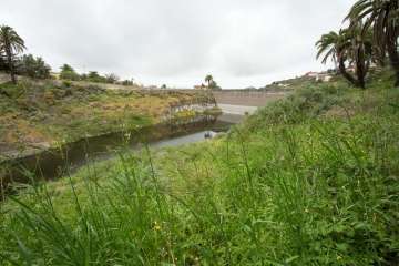 Recorrido por el Barranco del Guiniguada para mostrar algunas de sus riquezas hidráulicas (Foto TA)