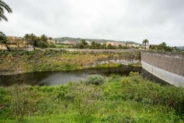 Recorrido por el Barranco del Guiniguada para mostrar algunas de sus riquezas hidráulicas (Foto TA)