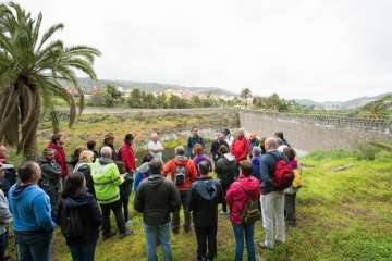 Recorrido por el Barranco del Guiniguada para mostrar algunas de sus riquezas hidráulicas (Foto TA)