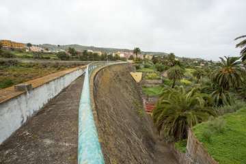 Recorrido por el Barranco del Guiniguada para mostrar algunas de sus riquezas hidráulicas (Foto TA)