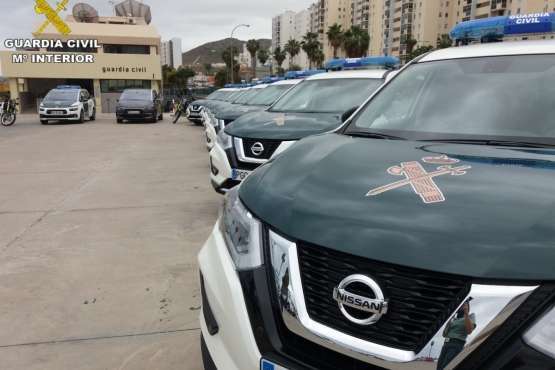 La Guardia Civil incorpora 18 nuevos vehículos a la Comandancia de Las Palmas (Foto TA)