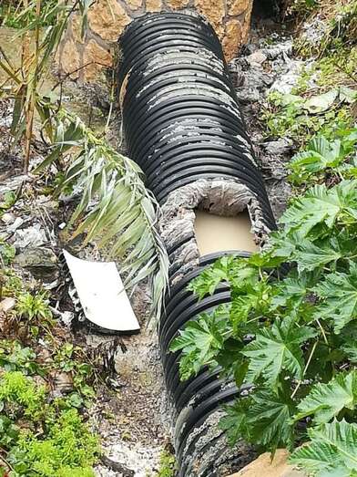 Vertido de aguas fecales (Foto TA)