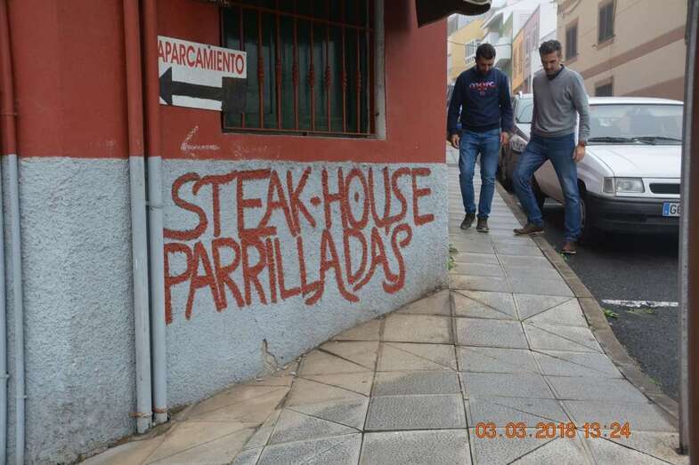 Estado de las aceras (Foto TA)