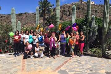 Taller en Arucas de 'Las mujeres del Clan' (Foto TA)