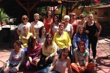 Taller en Arucas de 'Las mujeres del Clan' (Foto TA)