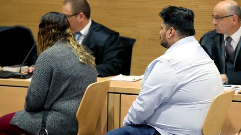 Yurena S.A. y su marido, Isidro Yeray S.R. (Foto Efe)