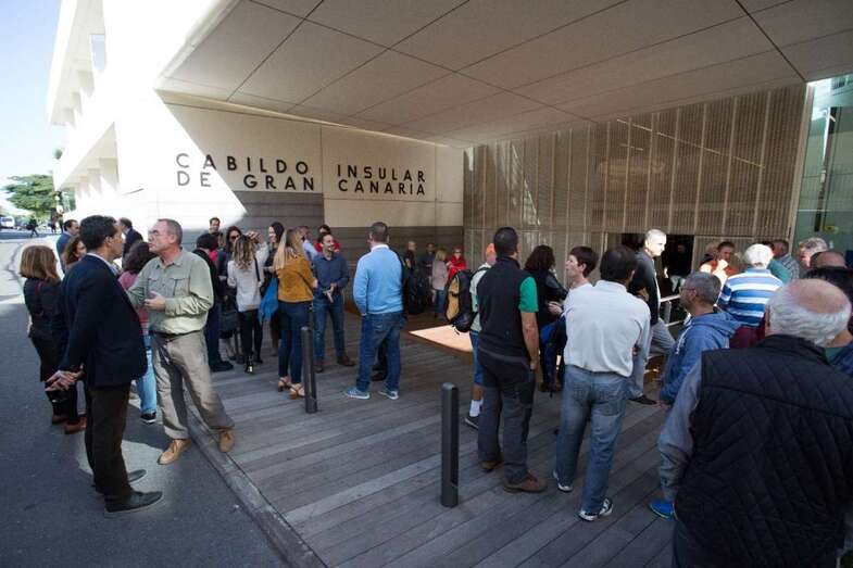 Imagen de archivo de la sede del Cabildo grancanario (Foto TA)
