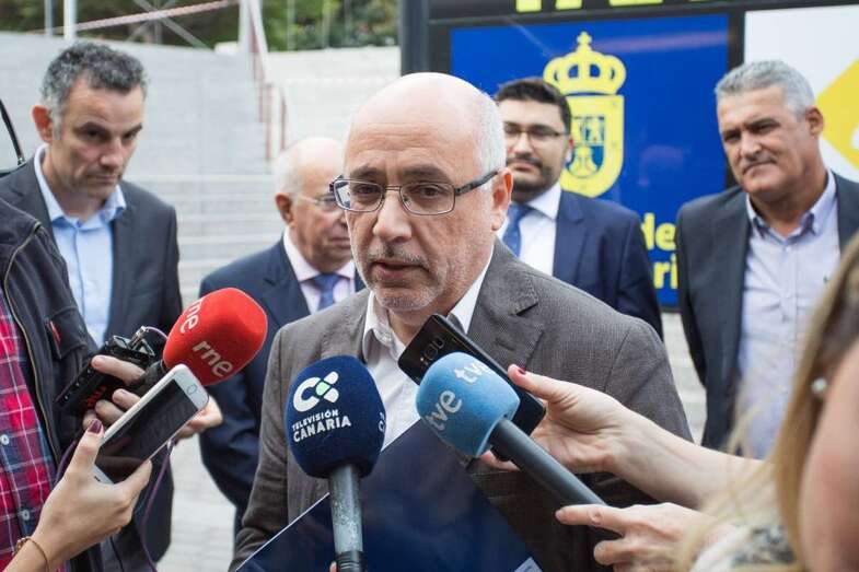Antonio Morales, presidente del Cabildo de Gran Canaria (Foto TA)