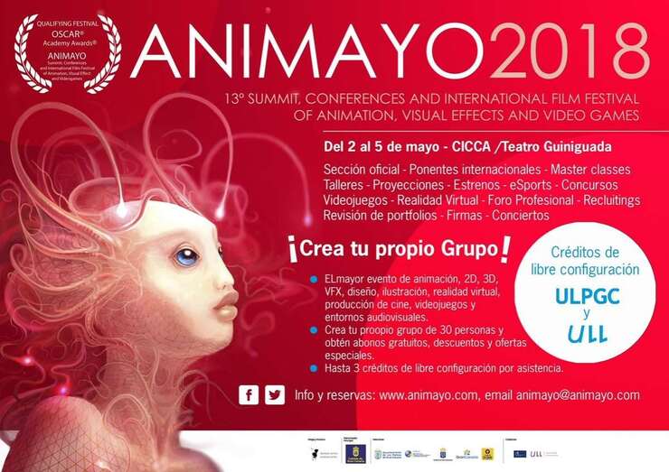 Cartel de la edición 2018 de Animayo (Foto TA)