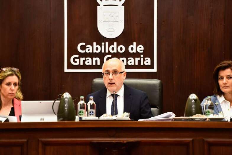 Antonio Morales, presidente del Cabildo de Gran Canaria (Foto TA)