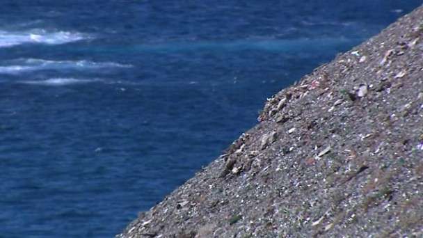 Imagen del vertedero de Costa Botija (Foto RTVC)