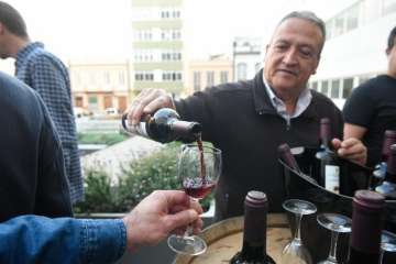 Telde en el descorche de vinos grancanarios de la cosecha de 2017 (Foto TA)