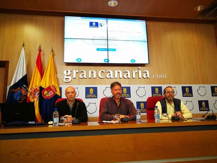 Presentación de las jornadas este martes en el Cabildo grancanario (Foto TA)