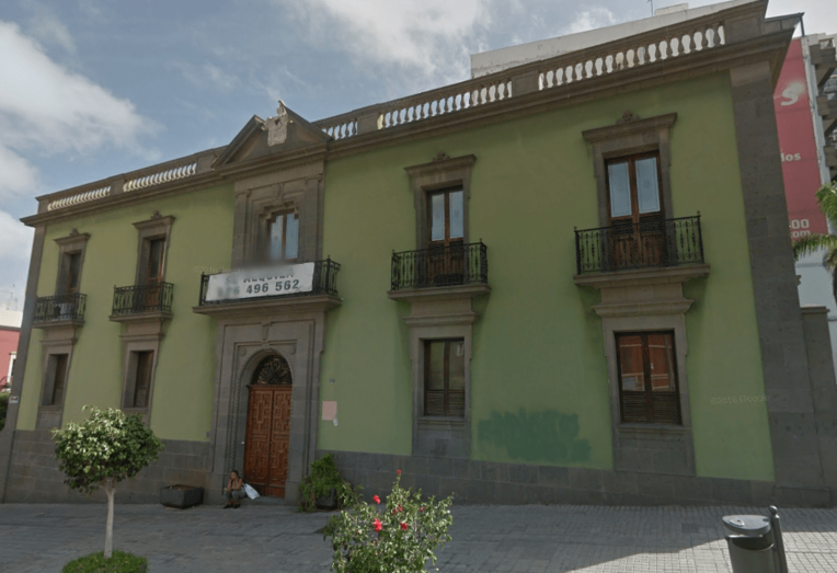 Imagen del palacete de San Bernardo (Foto Google Maps)