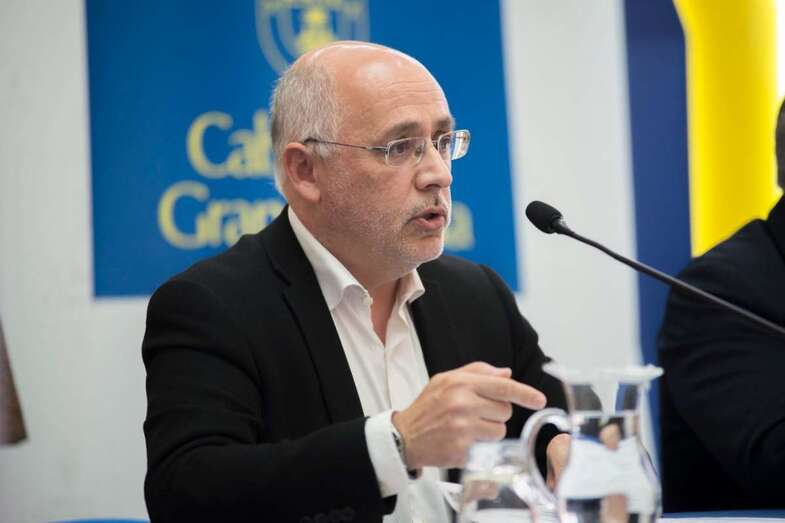 Antonio Morales, presidente del Cabildo de Gran Canaria (Foto TA)