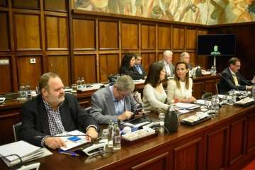 Pleno sobre el estado de la Isla en el Cabildo de Gran Canaria (Foto TA)