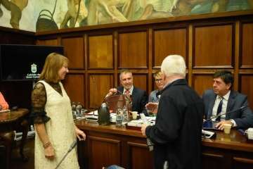 Pleno sobre el estado de la Isla en el Cabildo de Gran Canaria (Foto TA)